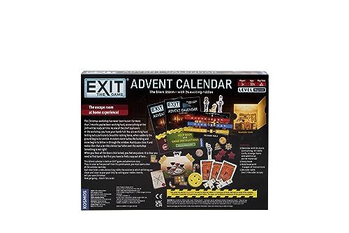 Thames & Kosmos EXIT: Advent Calendar, The Silent Storm, Escape Room Card Game - Image 2