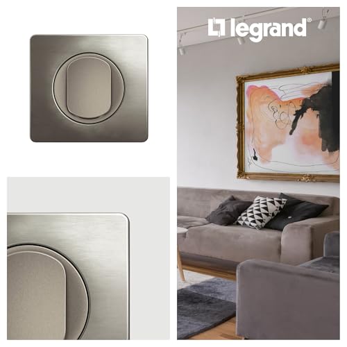 Plaque Celiane acier satine double pour harmoniser votre salon - 6