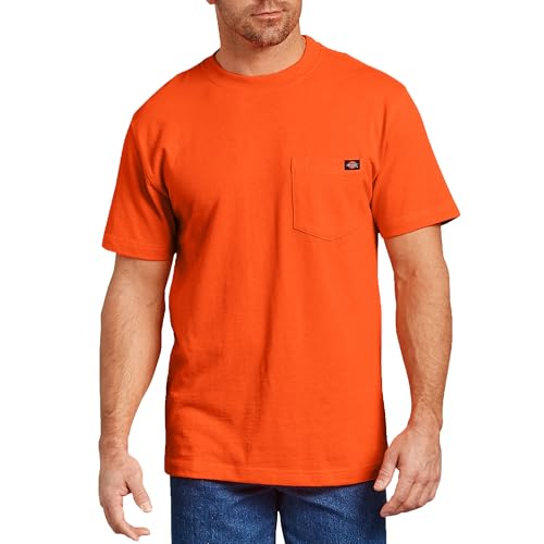 Image of Dickies Men's Heavyweight Heathered Short Sleeve Pocket T-Shirt