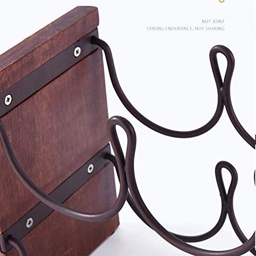 Soporte para botellas de vino para mesa blanco miniatura 4