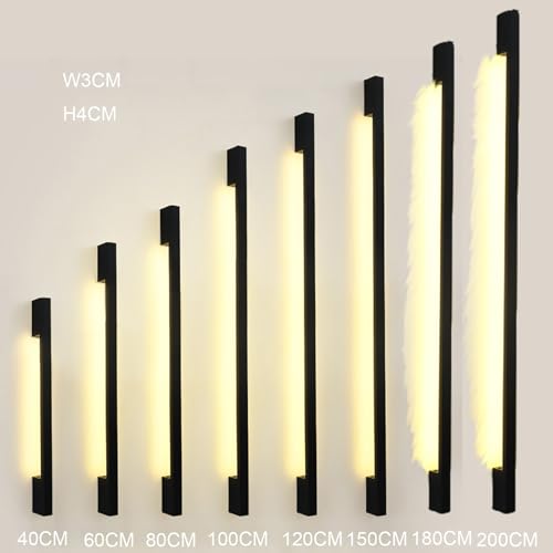 Applique murale extérieure moderne LED 98W avec télécommande industrielle sans fil réglable