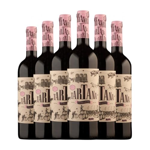 Fariña Tartana Tempranillo Vino de la Tierra de Castilla y León Roble 75 cl Vino tinto (Caja de 6 Botellas de 75 cl)