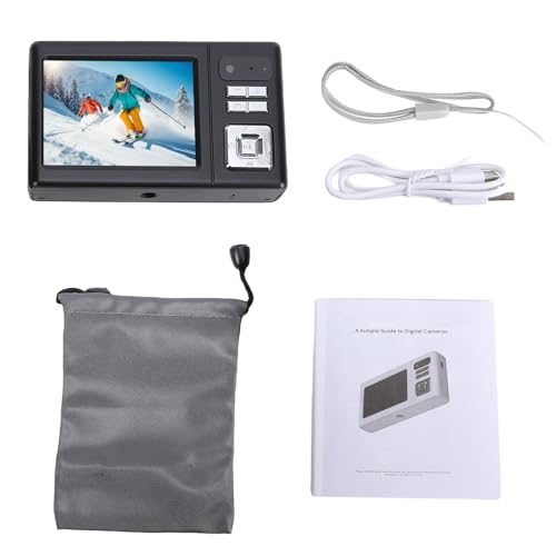 Appareil photo numérique 48MP compact avec vidéo 2K et écran 2.8 pouces