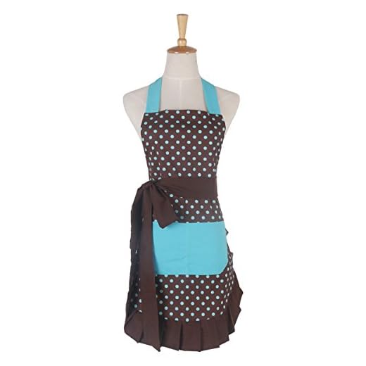 ZUMUii Butterme Lovely de Mujer de Estilo Cl¨¢sico Delantal Delantal de Cocina Hornear Delantal con Dos Bolsillos Frontales de Gran Tama?o Gran Regalo para Esposa o Mujer