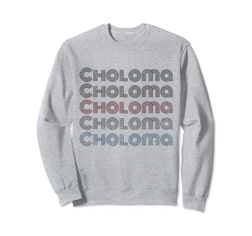 Choloma retro vintage de Honduras, ciudad de los 70 Sudadera