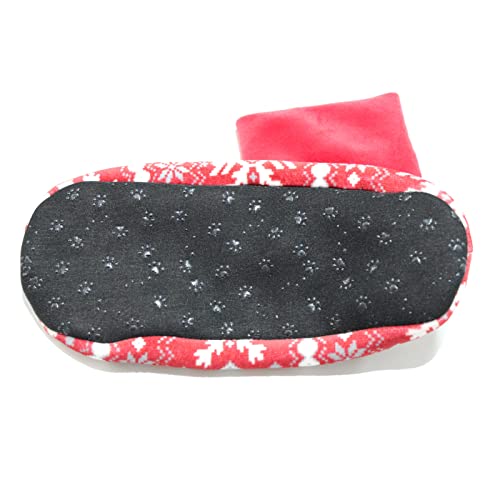 Image of Women's Slipper Socks With Grippers Cozy Warm Gifts (Japanese polka dot)