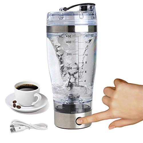 Mélangeur électrique de protéine USB tasse de mélangeur vortex 450 ML - 4