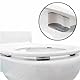 TECHZOCO Selbstklebende Dämpfer für Toilettendeckel, WC-Sitzkissen, selbstklebend, für WC-Sitz, WC-Sitzstopper, Bidet-Stoßstange, selbstklebend, 4 Stück