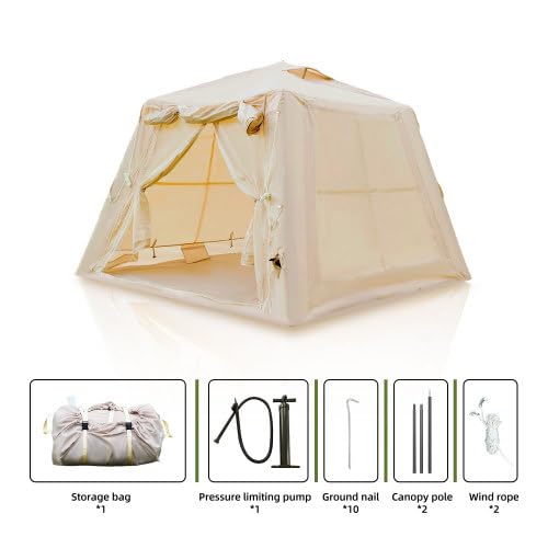 Carpa Inflable para Camping 2-3 Personas 4 Estaciones miniatura 3