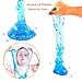 MKAKJWAW 7OZ Blue Clear Slime Jelly Cube Crystal Putty Non-Sticky Premade Stress Relief Toys Holiday Birthday Gifts Party Favor for Girls Boys