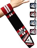 RDX Weight Lifting Wrist Support Wraps, 36” 24” 18” Professional Grade Elasticated Cotton...
