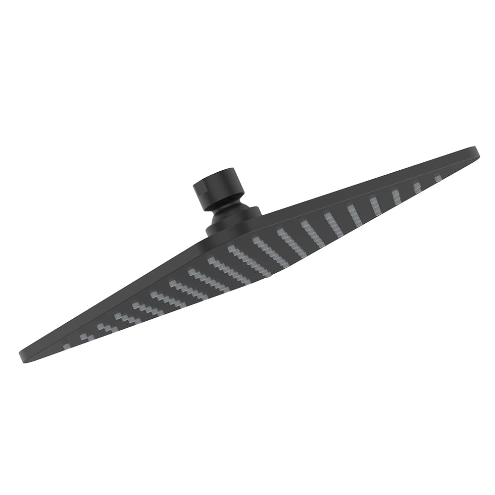 Ideal Standard Idealrain Cube M1 200mm Rainshower Head, B0024XG, Silk Black