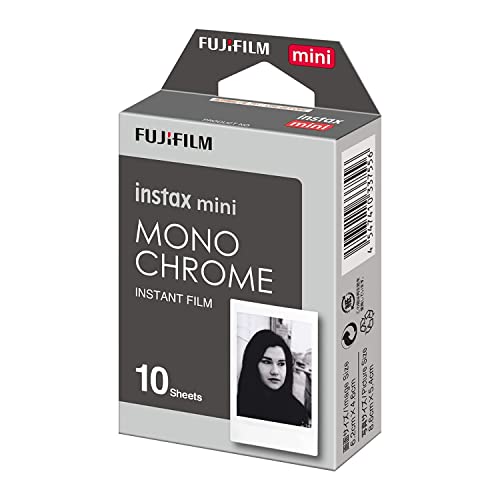 Image of Fujifilm Instax Mini Monochrome Film (10 Exposures, Credit Card-Sized) 3-Pack (3 Items)