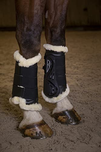 Botas para caballos Norton XTR con piel de oveja sintética protectora