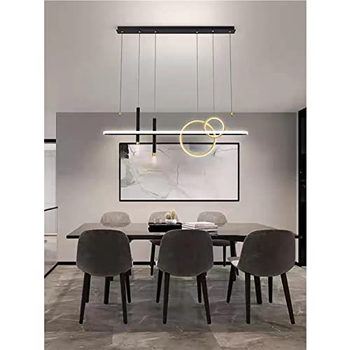Lustre LED chic pour illuminer l'îlot de cuisine et les repas - 3