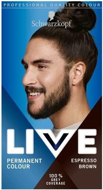 LIVE HAIR COLOR FOR MEN ESPRESSO BROWN 88