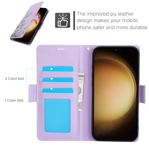 Coque Samsung S24 Plus YM026 UK Violet silicone de protection - 5