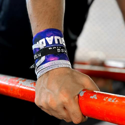 Image of Wrist Wraps for Calisthenics & Weightlifting - Heavy Duty Wrist Support & Stability (Interstellar)