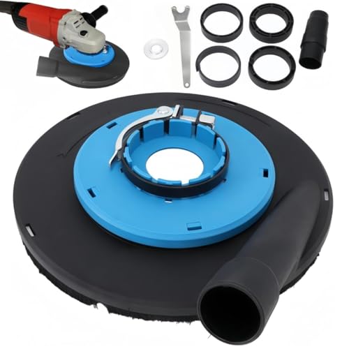 Professionelle Absaughaube für Winkelschleifer 230 mm Set...