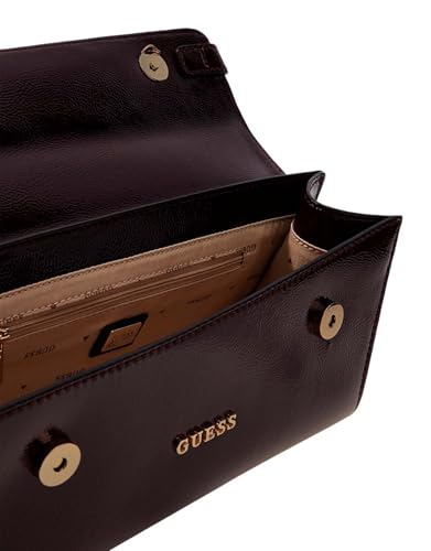 GUESS sac à épaule bordeaux idéal pour vos sorties citadines