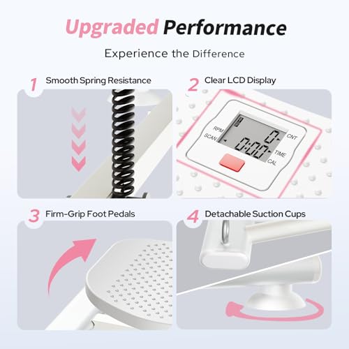 Image of ZCMHAXJ Balance Board for Adults, Ski Machine Exercise Equipment with Resistance Bands, Rock Stepper Featuring LCD Monitor, Portable Wobble Board or Full Body Workout at Home Gym