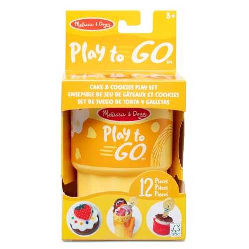 Melissa & Doug Play To Go gâteau miniature pour jouer au parc en famille