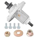 boeray N Lawn Mower Spindle Assembly for John Deere D100-D160, LA100-LA165,X110,X120 and X140 GY20454,GY20867,GY20962 Oregon 82-359 Raisman 80-12-041 Stens 285-851 TSB 502-0039 (with 4bolts)