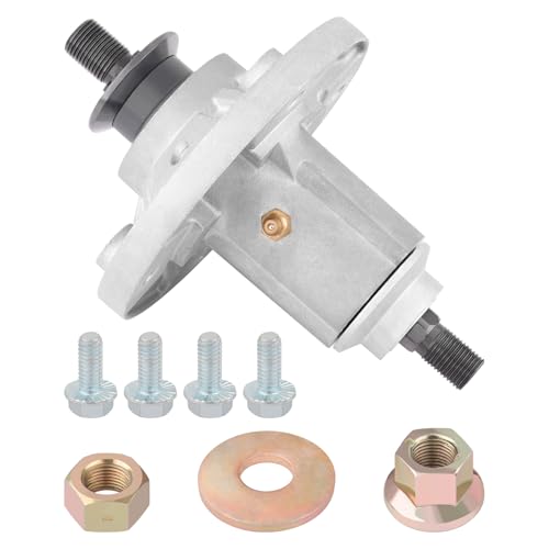 Boeray Lawn Mower Assembly for John Deere D140 Spindle,D100-D160 LA100-LA165 X110 X120 and X140 GY20454,GY20867,GY20962 Oregon 82-359 Raisman 80-12-041 Stens 285-851 TSB 502-0039 with 4 Tapped Bolts