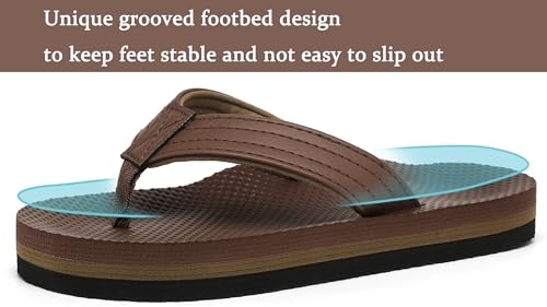 INMINPIN Kids Boys Girls Flip Flops Comfort Quick-Dry Beach Pool Aqua Thong Sandals(Little Kid/Big Kid)2