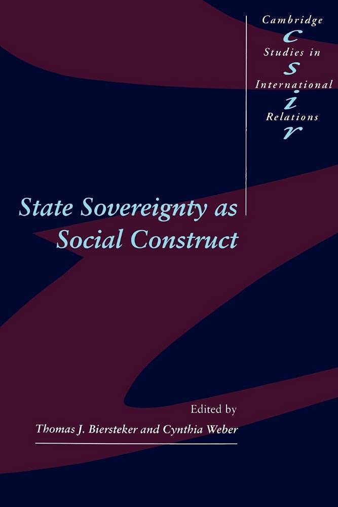 State Sovereignty as Social Construct Biersteker Weber Paperback 9780521565998