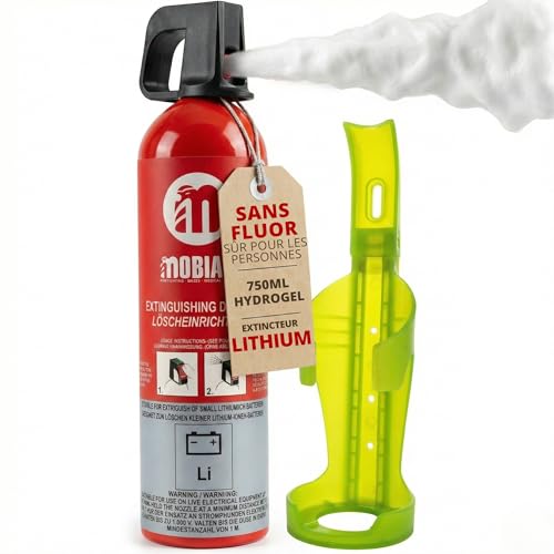 notlok Safety Work - Extincteur 750ml pour incendies électriques...