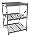 Tennsco BU-722472CS-LGY Bulk Storage Rack, Corrugated Decking, Starter Units, 3 Reinforcements, 2750 Lbs Load Capacity, 72" Width, 24" Length, 72" Height, Light Grey