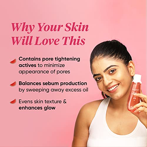 DOT & KEY Watermelon Superglow Pore Tightening Toner|Face Toner For Glowing Skin|Glycolic Toner For Open Pores Tightening|Alcohol Free, Toner For... - Image 3