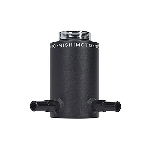 Mishimoto Mmrt-Psawbk Aluminum Power Steering Reservoir Tank Compatible With Black #TOP1