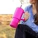 Lpaacat Silicone Boot for Simple Modern 40 oz Trek/Trek Pivot Tumbler with Handle, Anti-Slip Bottom Bumper Silicone Sleeve fit Simple Modern 24/30oz Tumbler (Rose Red)