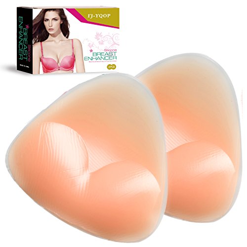 Silicone Breast Inserts - Waterproof Enhancers Bra Inserts A to C Cup for Swimsuits & Bikini