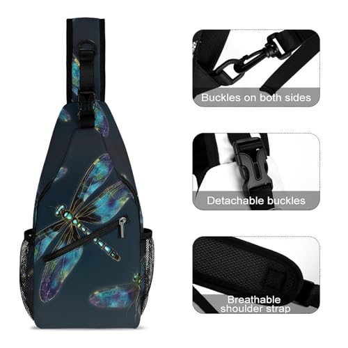Morrales Deportivos Dragonfly Sling para Hombre y Mujer miniatura 3