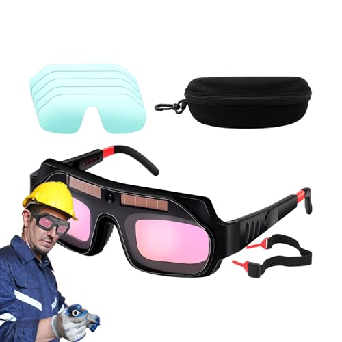 Lunettes auto-obscurcissantes pour brasage et découpe de métal en sécurité