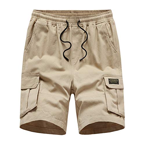 BXzhiri Men's Jogger Casaul Short, Summer Shorts Swim Trunks Pants Drawstring Breathable Fashion