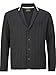 Produktbild Charles Colby Herren Strickjacke Duke Modest dunkelgrau 3XL (XXXL) - 64/66
