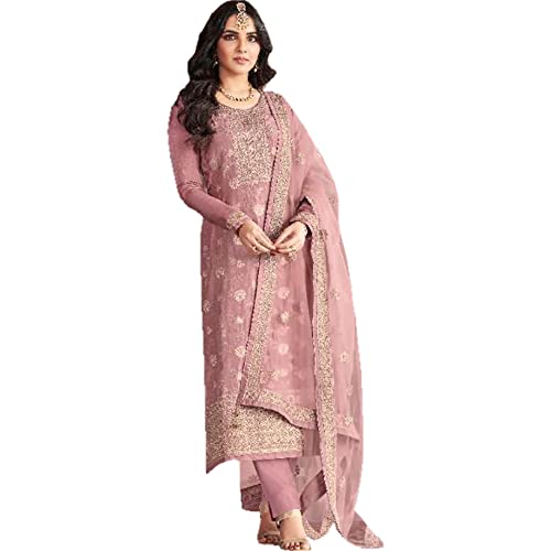 Image of Women's Wear Ready To Wear Designer Salwar Kameez Suits Indian Pakistani Beautiful Plazzo Pant Dress