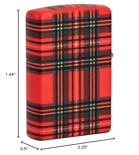 Encendedor Zippo Rojo Clásico miniatura 5