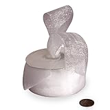 White Shimmer Sheer Organza Ribbon, 7/8