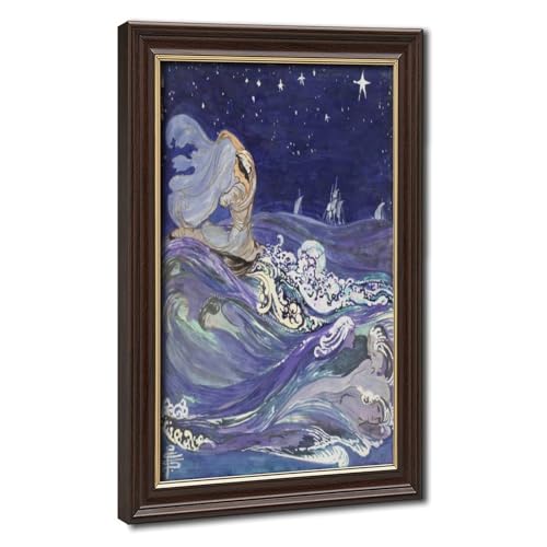 Créatures marines 1907 impression sur toile déco murale salon salon 50x75cm