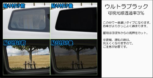 Amazon.co.jp: ジムニー用 車種別 カット済み カーフィルム JB3