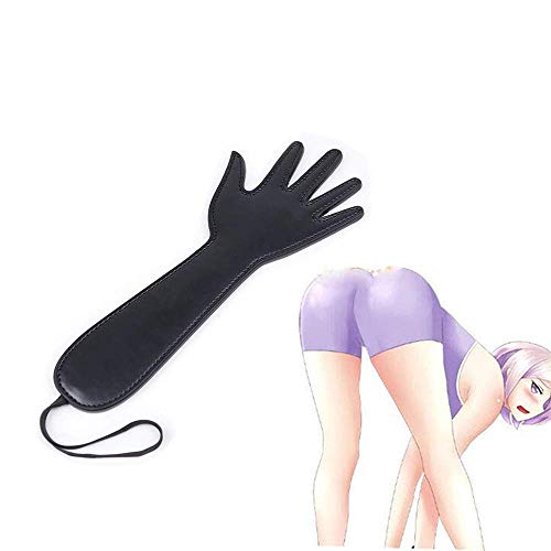 A novel and fun palm-shaped leather clapper for bedroom games