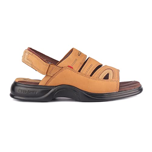 Image of Red Chief Leather casual sandals for men