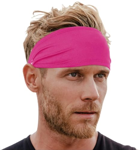 Image of Tough Headwear Tough Outfitters Headband for Men - Mens Headbands - Working Out Sports Performance Head Bands - Athletic Cycling Running Sweat Band, Football Headbands - Sweat Bands Men /Women