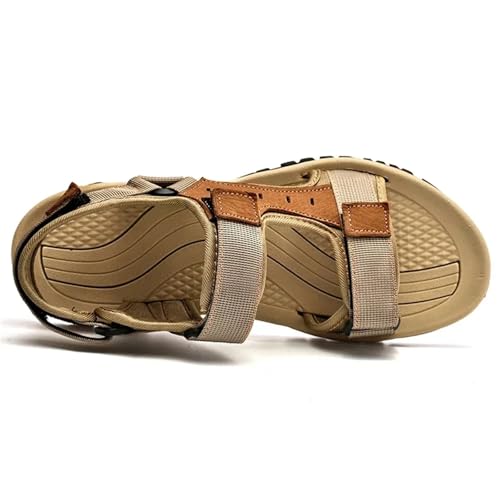 Mens Beach Leather Sandals Outdoor Sports Male Summer Shoes4