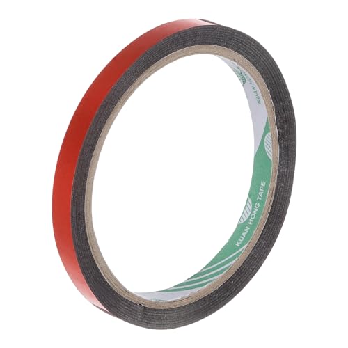 MECCANIXITY Red Metalized Tape 1/2 Inch x 55 Yards Decor Tape for Detailing Accent Wall, Graphic Arts, Pack of 1